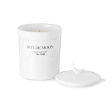 Single wick scented candle with ceramic lid