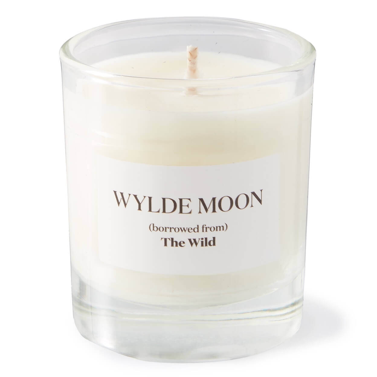 Travel size candle with wild floral fragrance